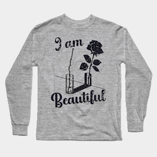 I am Beautiful Long Sleeve T-Shirt